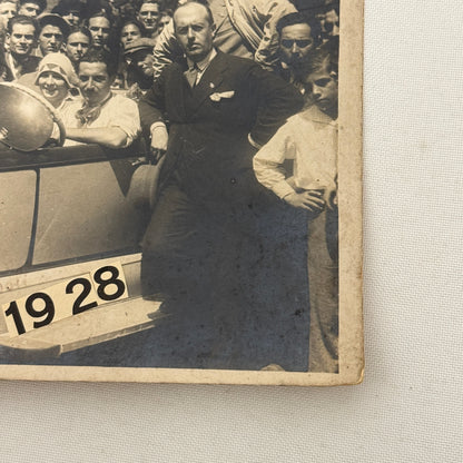 Antique Chrysler Car Automobile Photo Photograph Italian Photographer Stamp