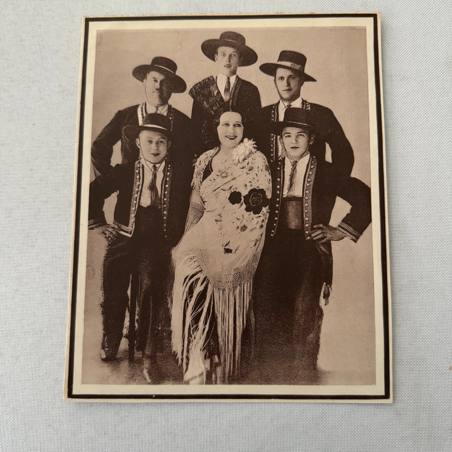 Vintage Circus Performers in Costume Photo Photograph Print