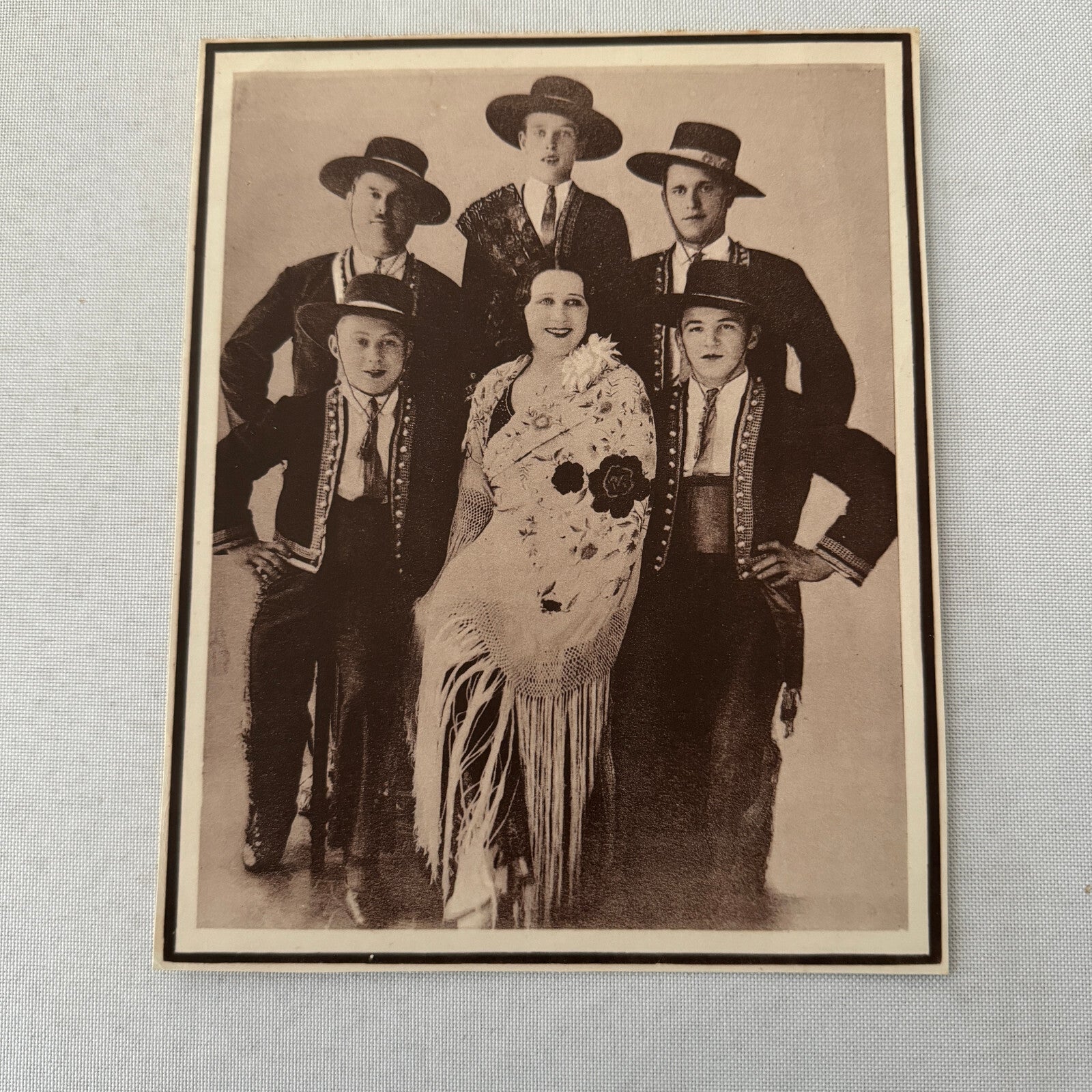 Vintage Circus Performers in Costume Photo Photograph Print
