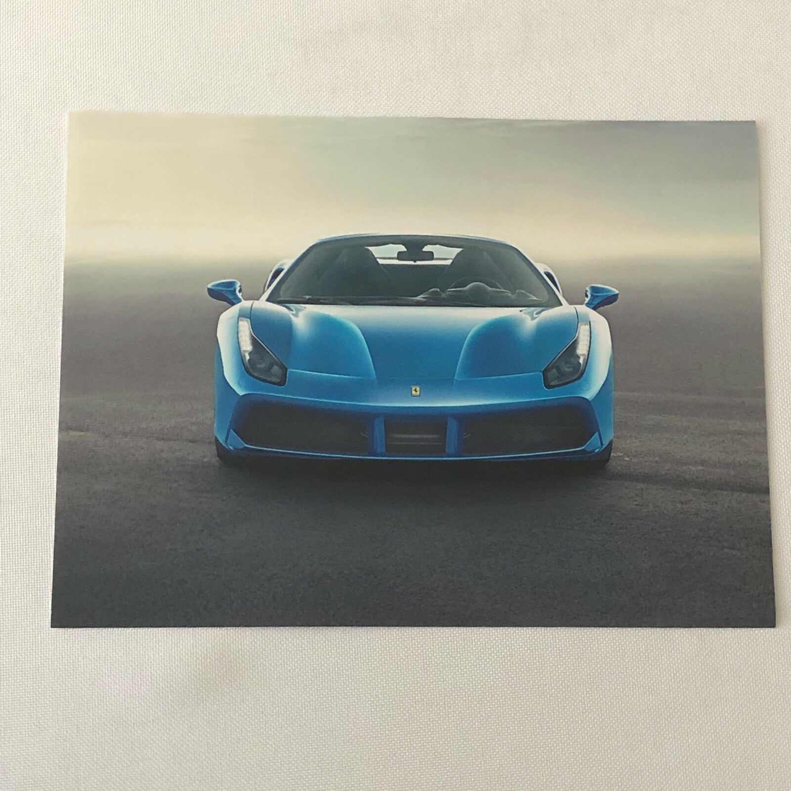 Ferrari 488 Spider Convertible Car Factory Photo Lot of 6 