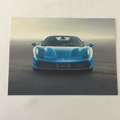 Ferrari 488 Spider Convertible Car Factory Photo Lot of 6 