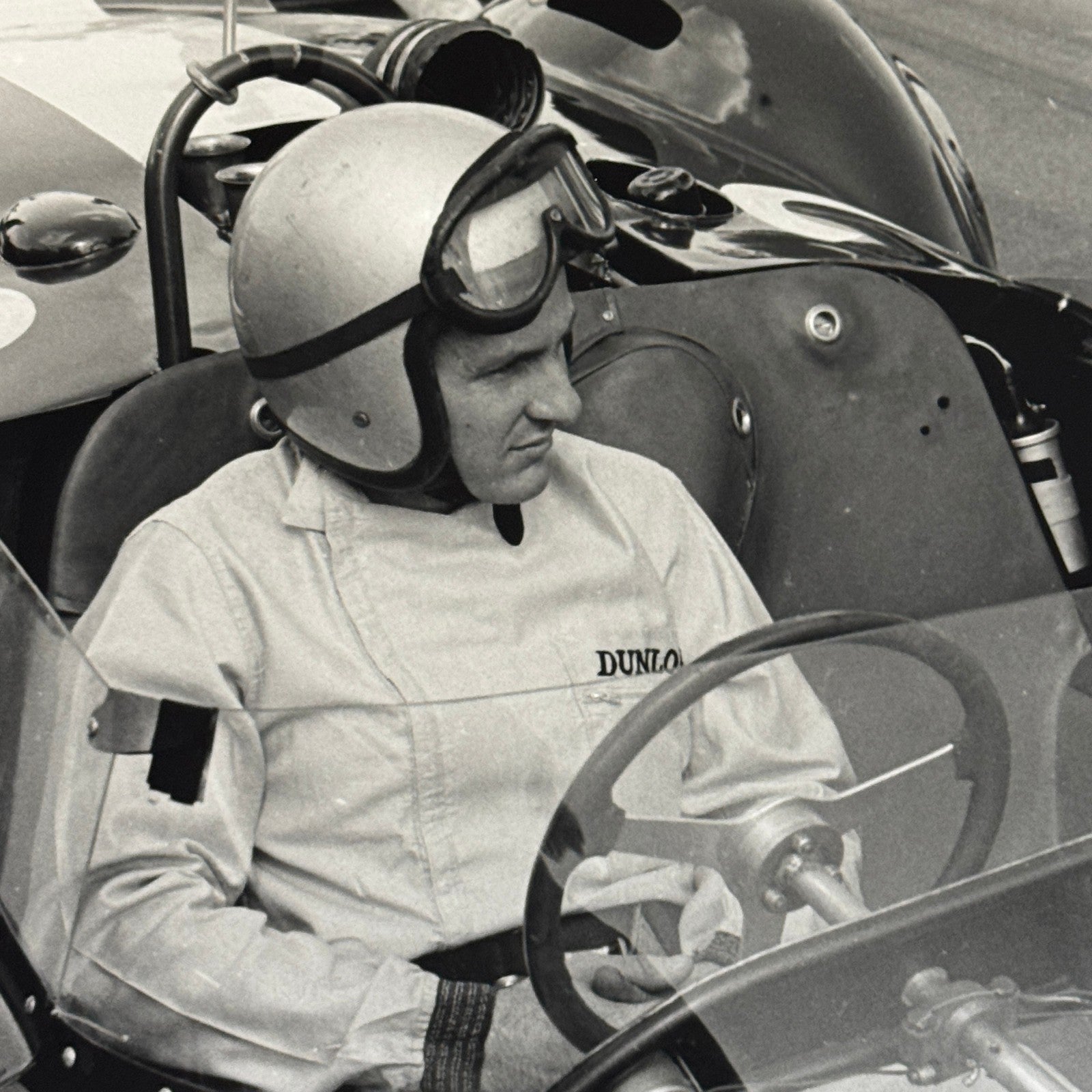 Racing Photo Photograph Bruce McLaren Cooper Olds Goodwood TT 1964