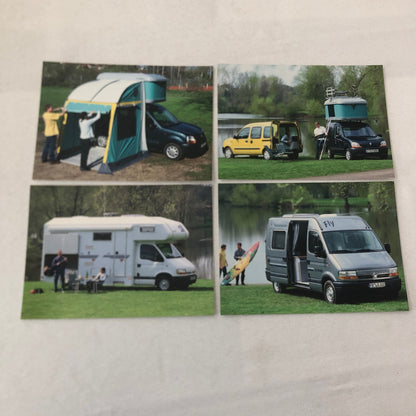 Renault Kangoo Camper Motor Home Press Kit Brochure Photos GERMAN Text