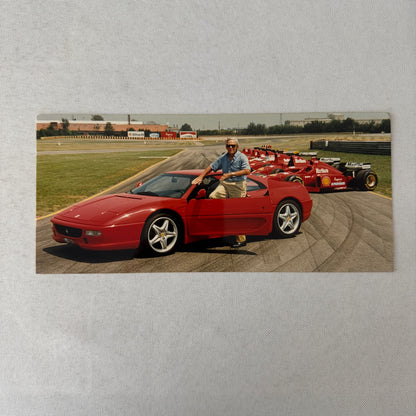 Ferrari F355 Paul Frere Racing Driver Journalist Photo Photograph F1 Formula One