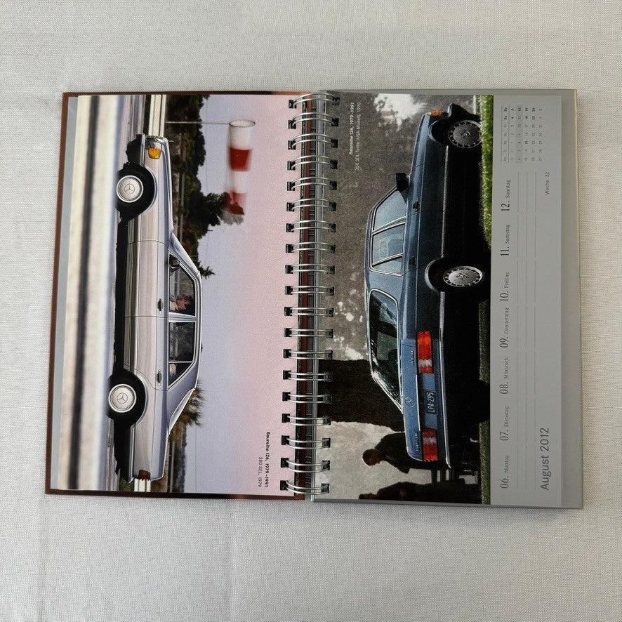2012 Mercedes Benz S Class History Promotional Calendar GERMAN Text