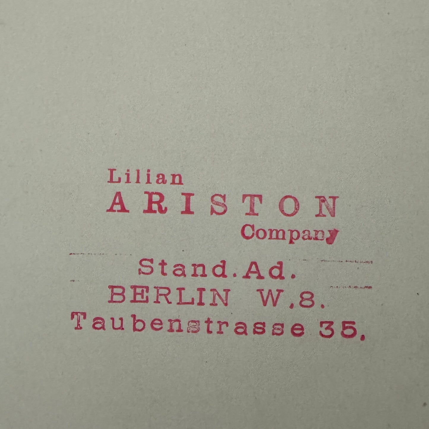 Vintage Circus Acrobat Balancing Act Postcard Post Card Lilian Ariston Company