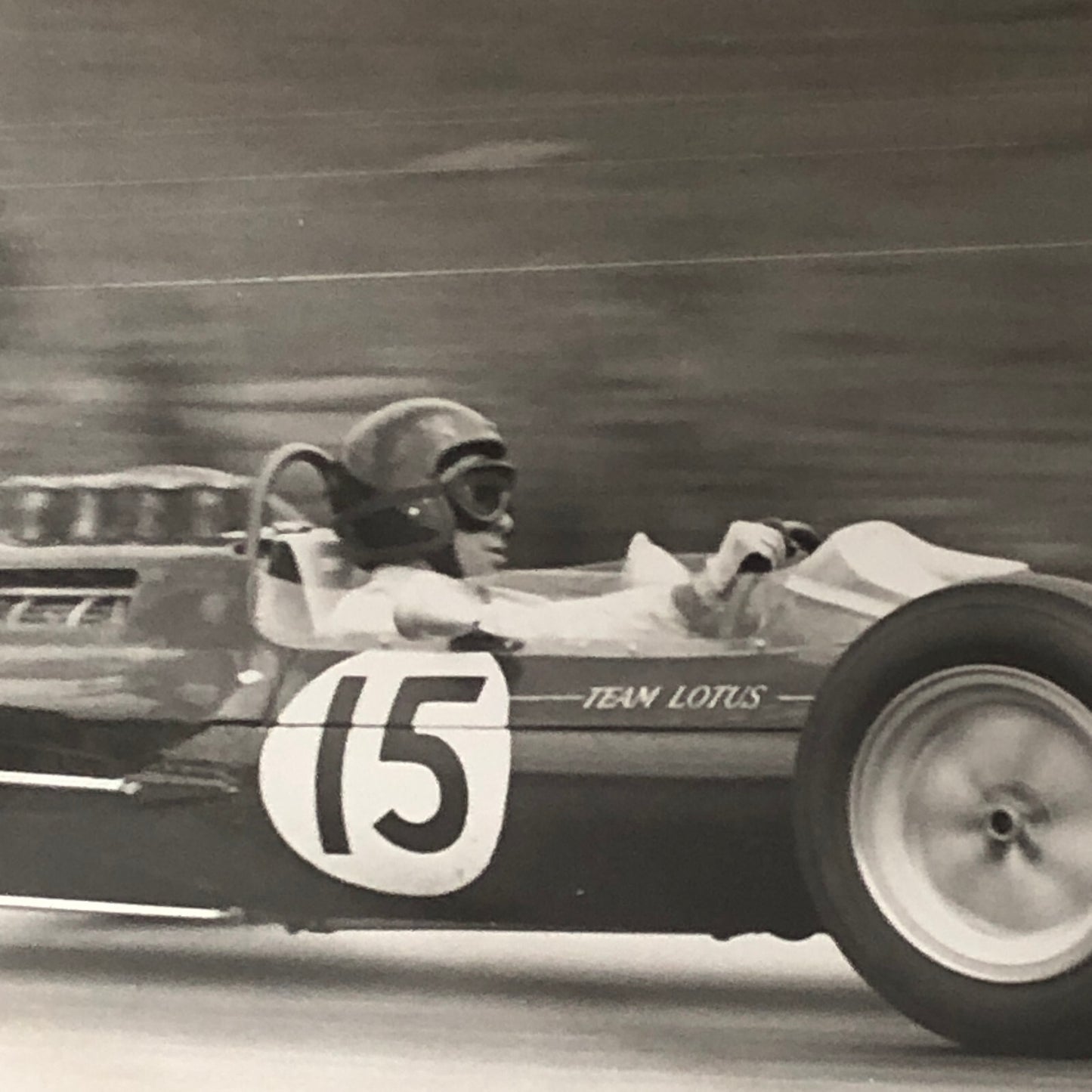 Vintage Solitude Grand Prix Racing Photo Photograph Lotus Car