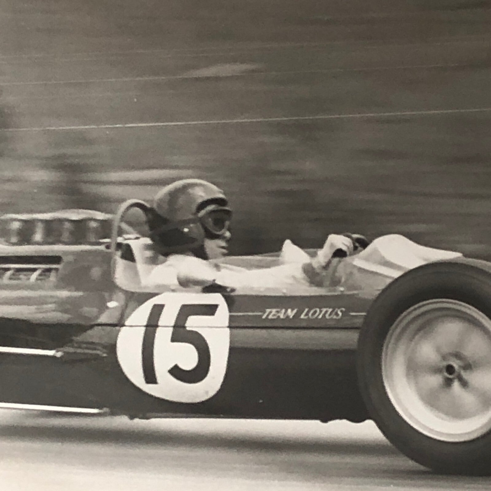 Vintage Solitude Grand Prix Racing Photo Photograph Lotus Car