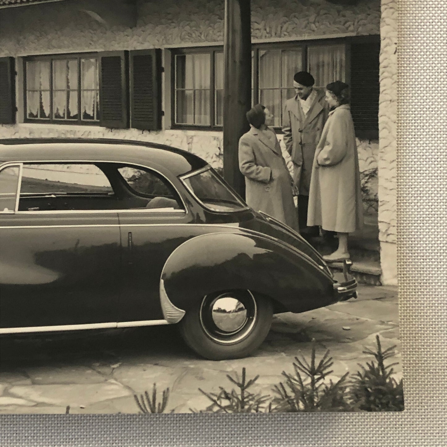 Auto Union DKW Coupe Car Factory Press Photo Photograph Vintage
