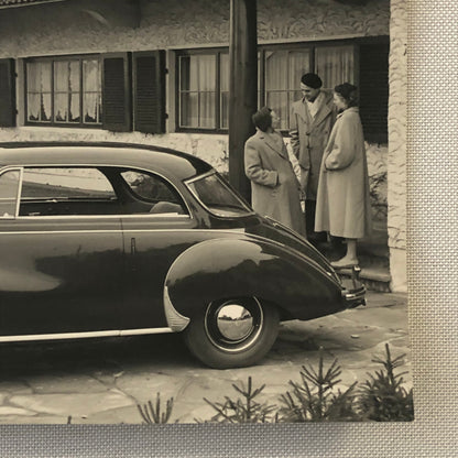 Auto Union DKW Coupe Car Factory Press Photo Photograph Vintage
