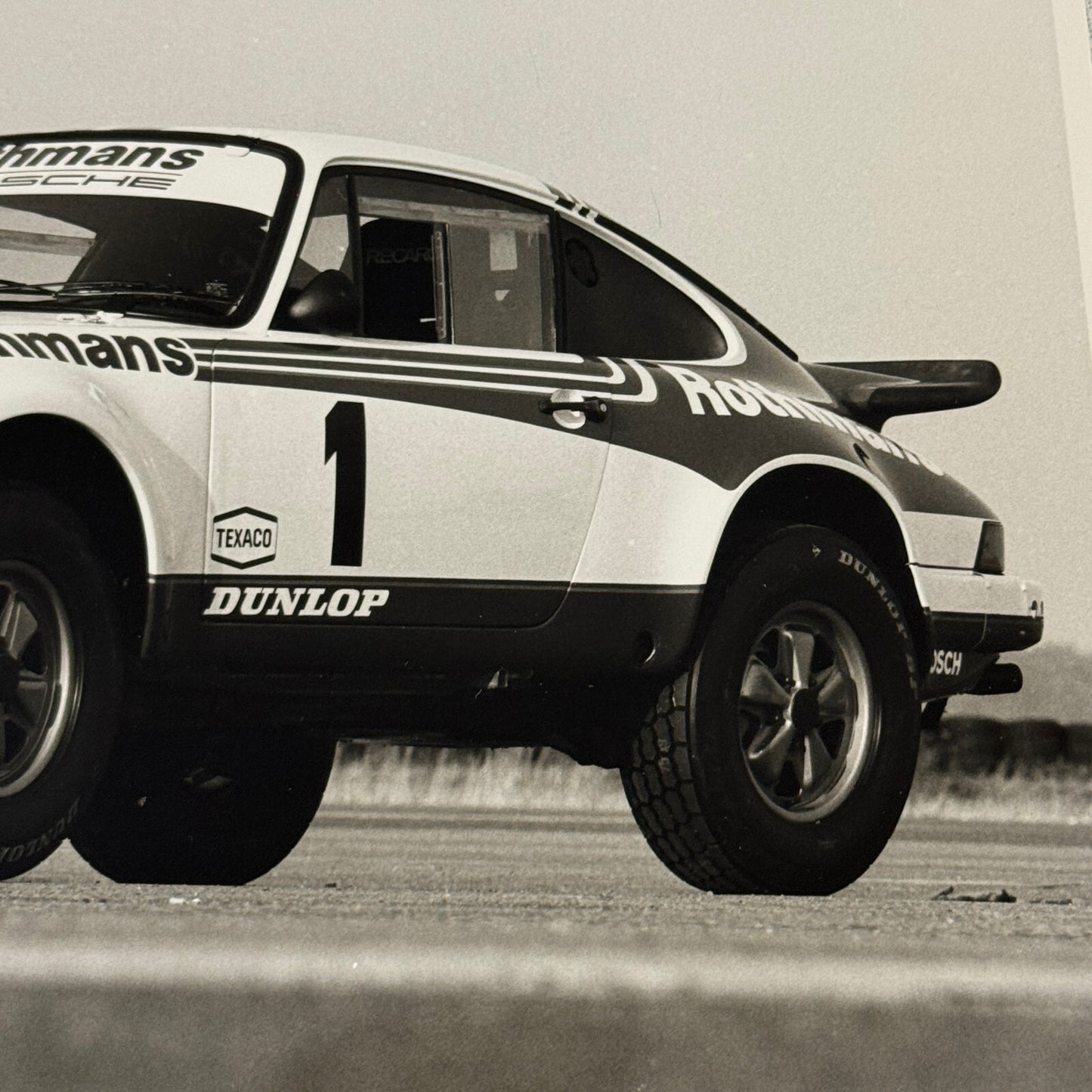 Rothmans Racing Porsche 911 Rally Safari Car Photo Photograph Print Vintage