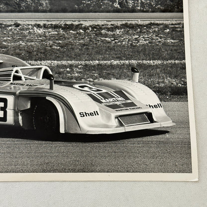 Vintage Porsche Martini Racing Car Photo Photograph Print Margus Hans Kuuse