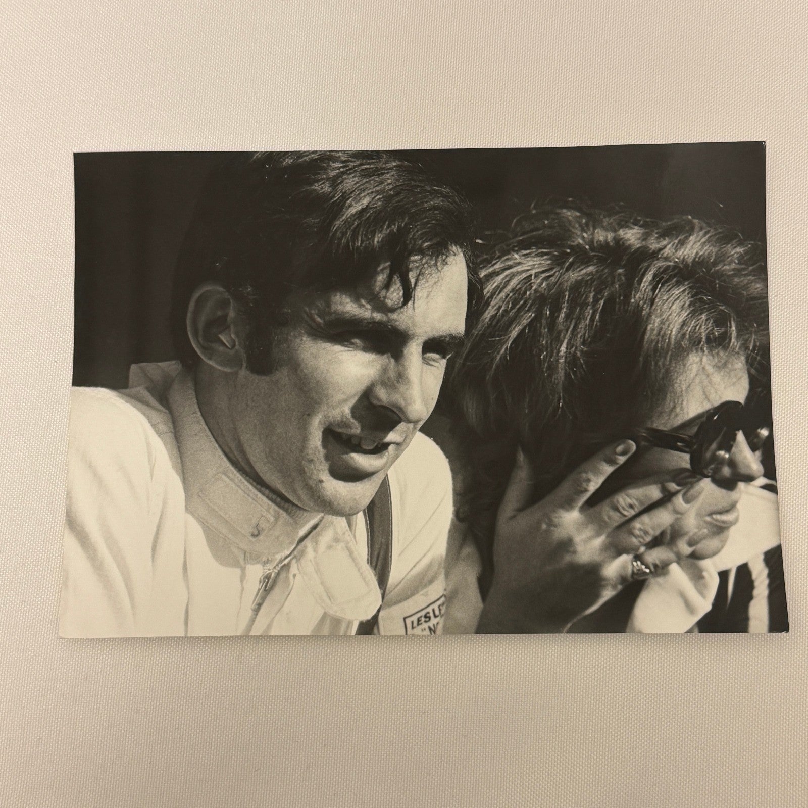 Vintage Racing Photo 1970 Italian Grand Prix Driver Tim Schenken Motorsport