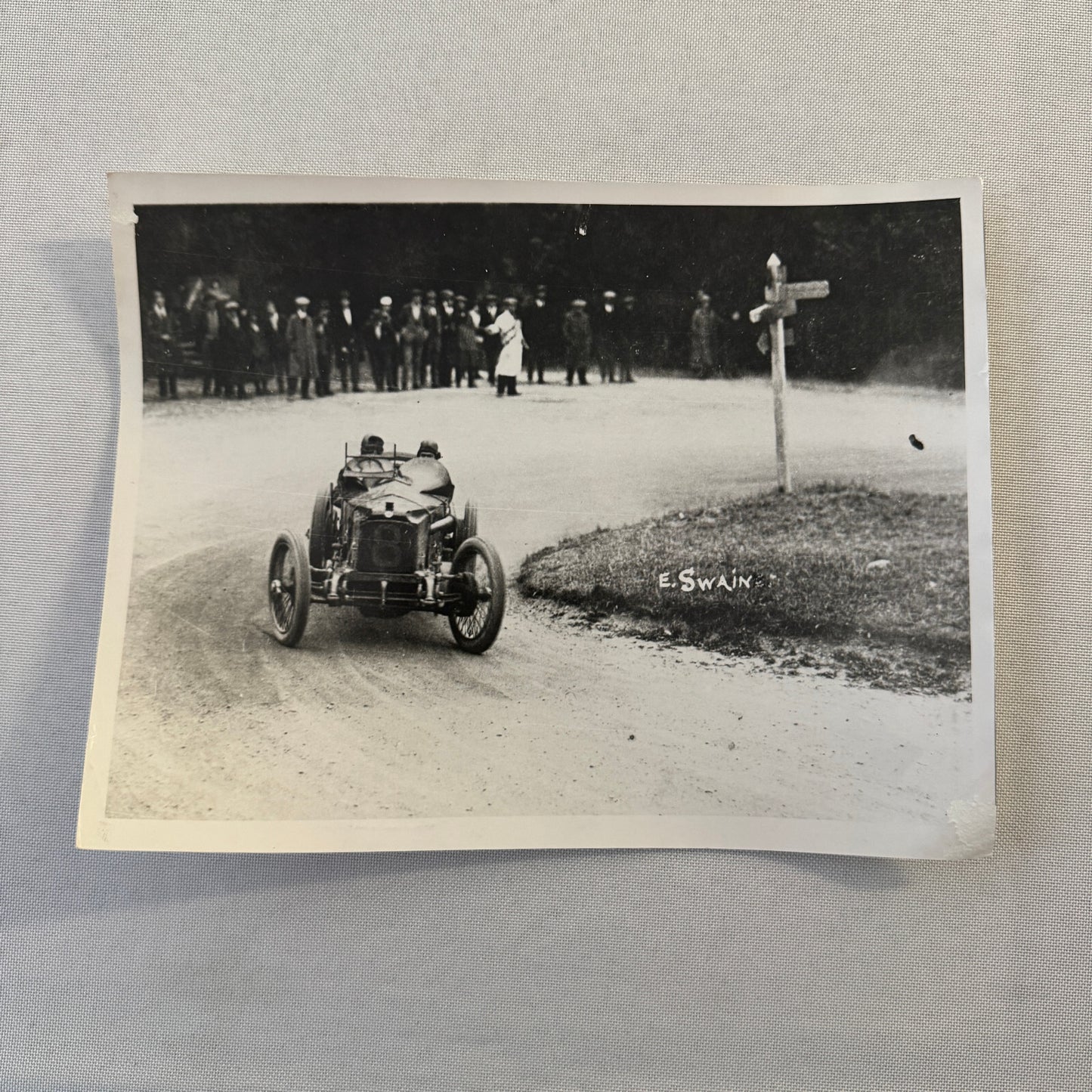 1922 Tourist Trophy TT Race Racing Photo Photograph Vintage Vauxhall Car
