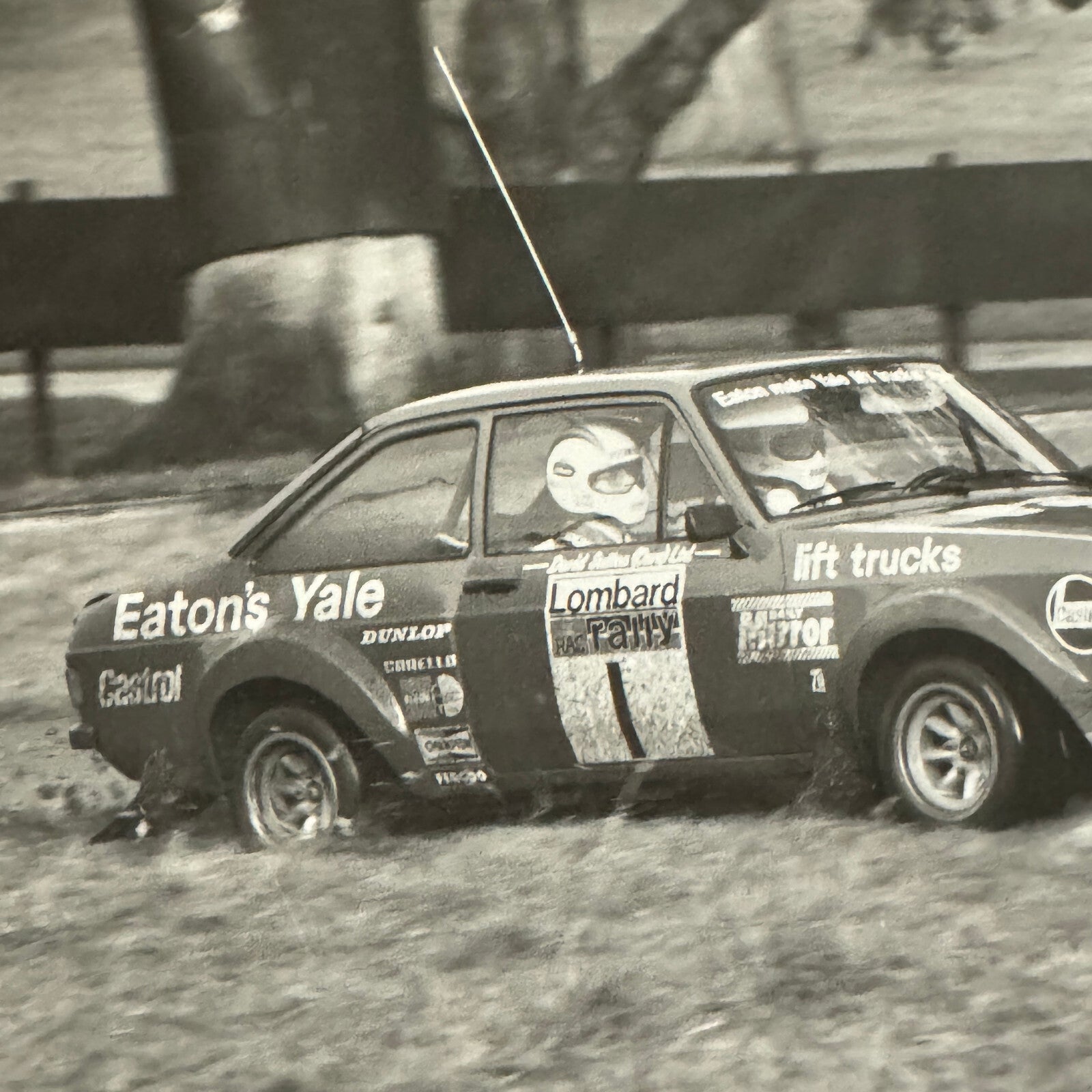 1980 RAC Rally Rallye Car Racing Photo Photograph Car Vintage