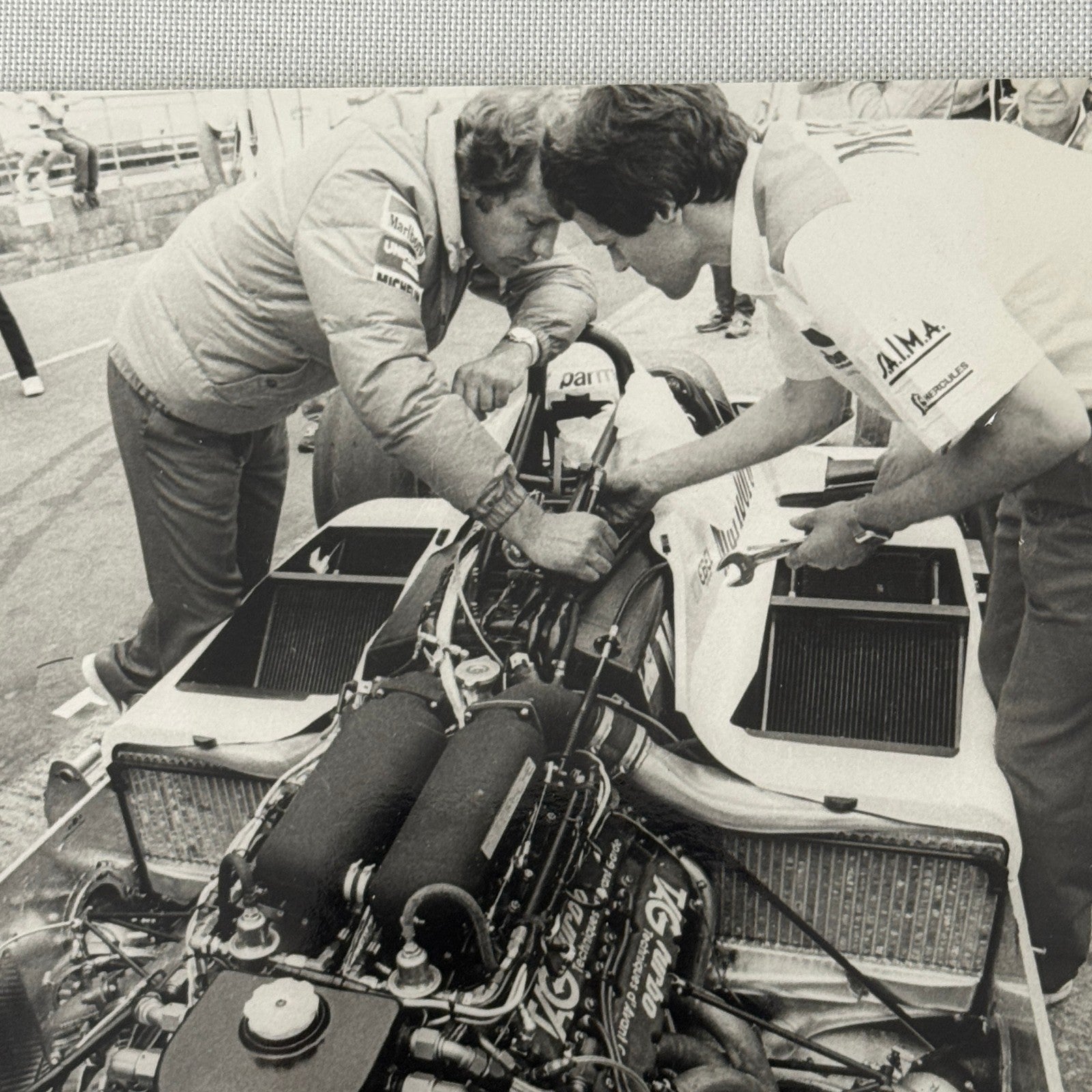 McLaren Porsche Tag Turbo Racing Car Photo Photograph Print 1983