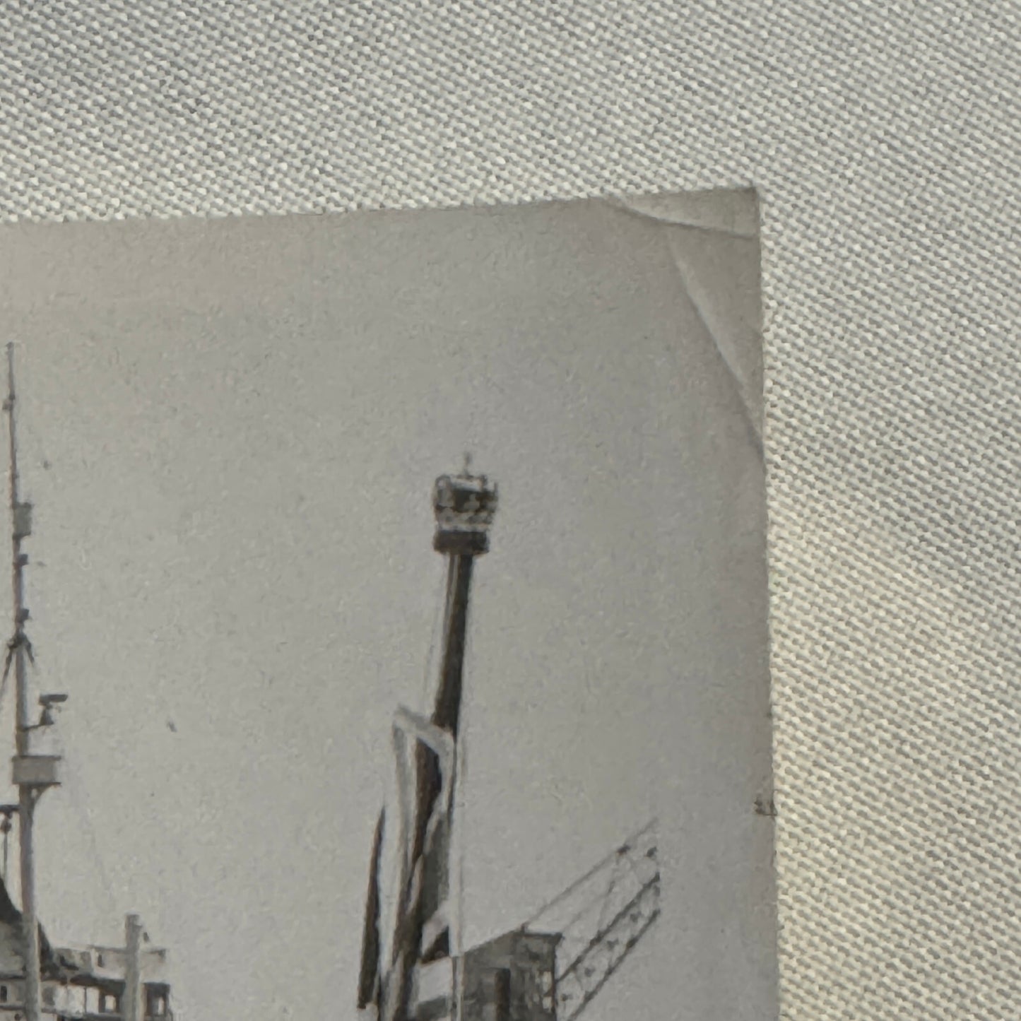 Royal Canadian Navy HMCS Restigouche Military Ship Boat Destroyer 1958 Crew
