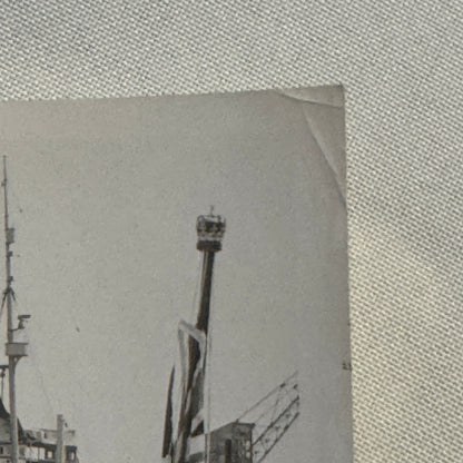 Royal Canadian Navy HMCS Restigouche Military Ship Boat Destroyer 1958 Crew