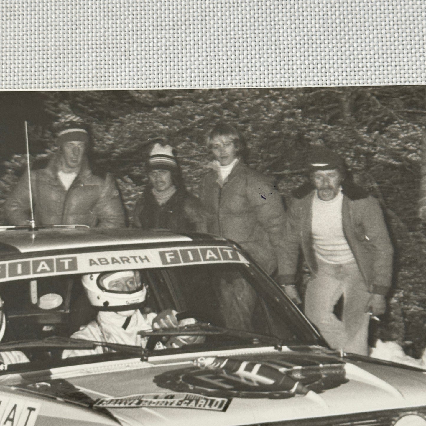 1980 Rallye Monte Carlo Press Photo Photograph DPPI Fiat 131 Abarth Car