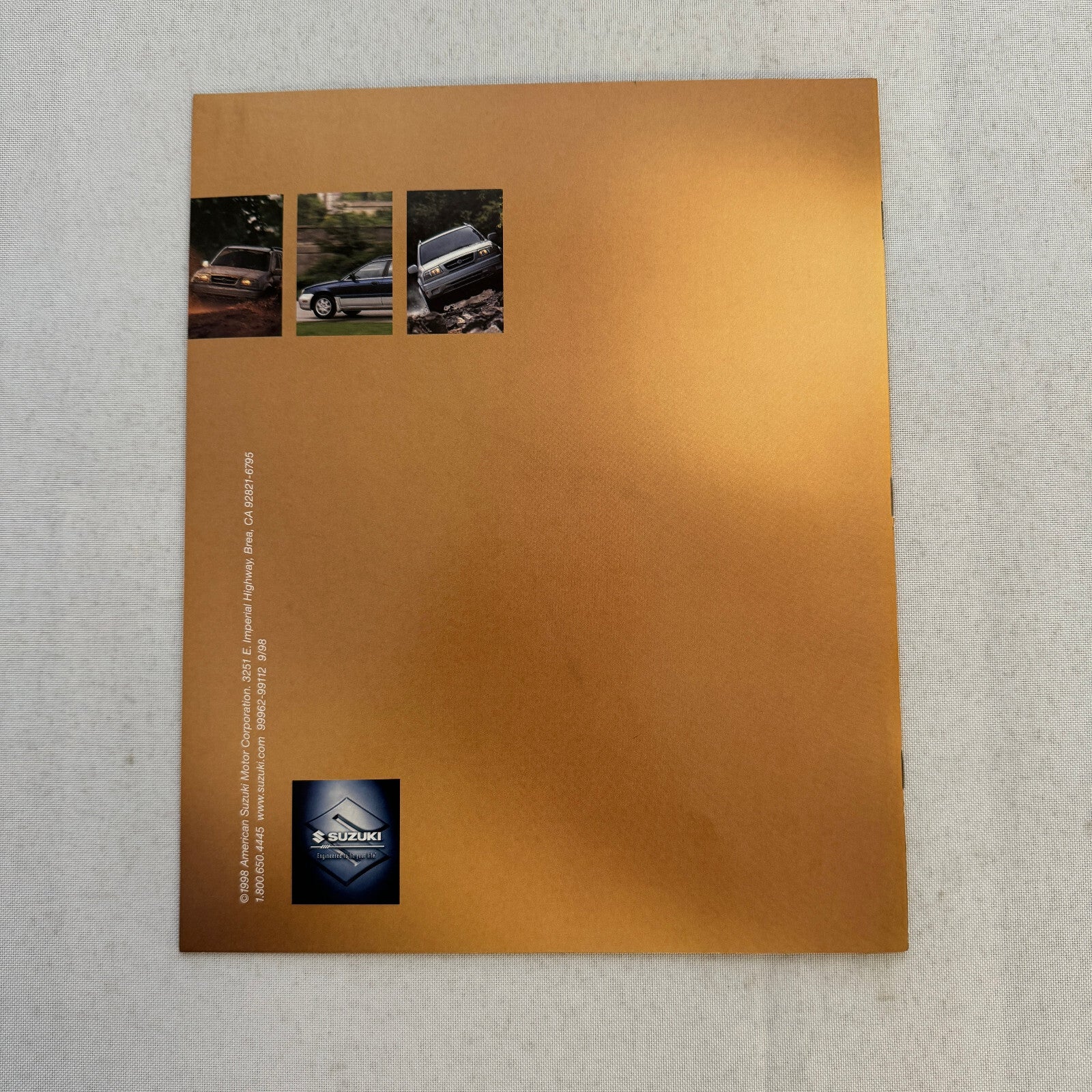 1999 Suzuki Sales Brochure Catalog Grand Vitara Esteem Wagon Swift