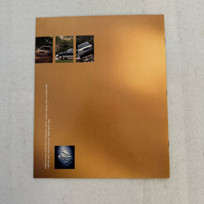 1999 Suzuki Sales Brochure Catalog Grand Vitara Esteem Wagon Swift