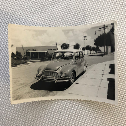 Vintage Car Automobile Photo Photograph Print Lot of 3 Germany DKW ? Tag AL22SM2