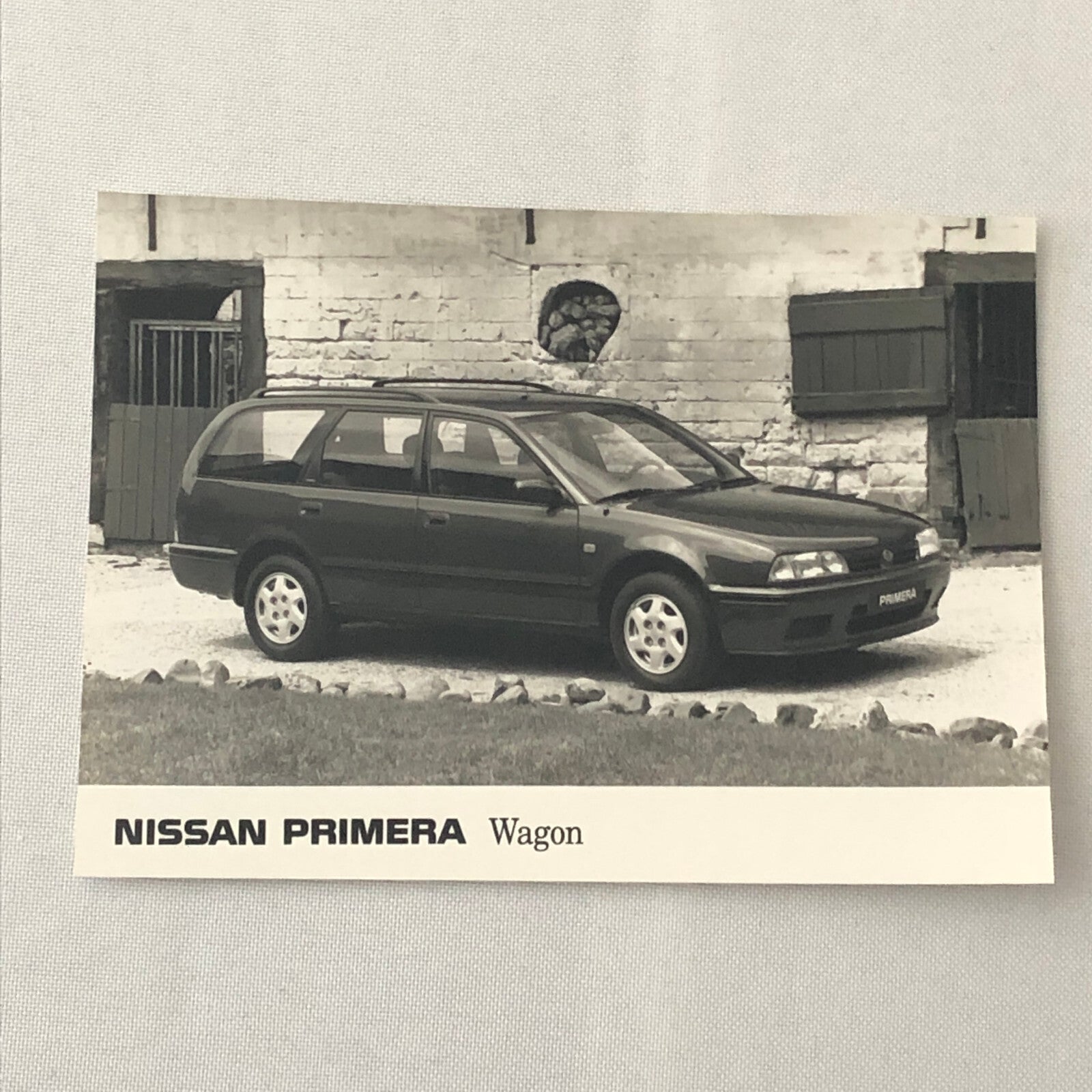 Nissan Primera Station Wagon Factory Press Photo Photograph Print Lot of 3