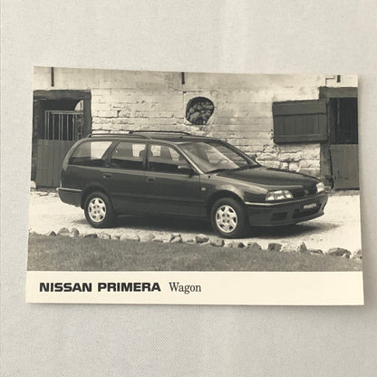 Nissan Primera Station Wagon Factory Press Photo Photograph Print Lot of 3