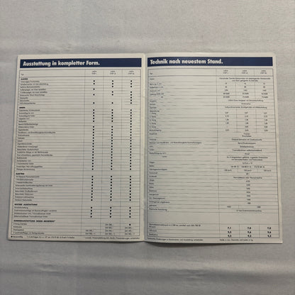 Lada 2107 Car Sales Brochure Catalog Advertising German Text Vintage