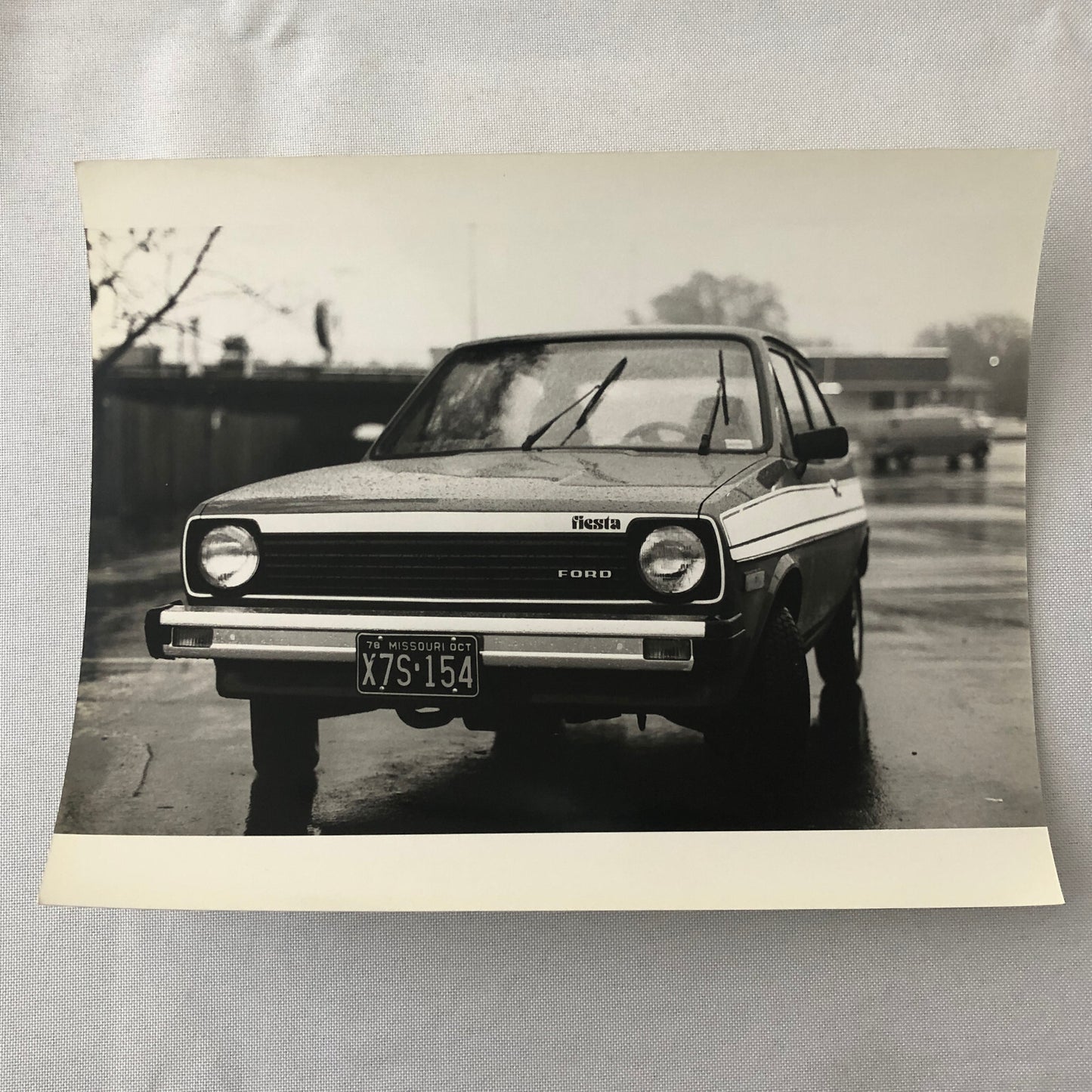 Vintage Ford Fiesta Car Photo Photograph Lot 6x