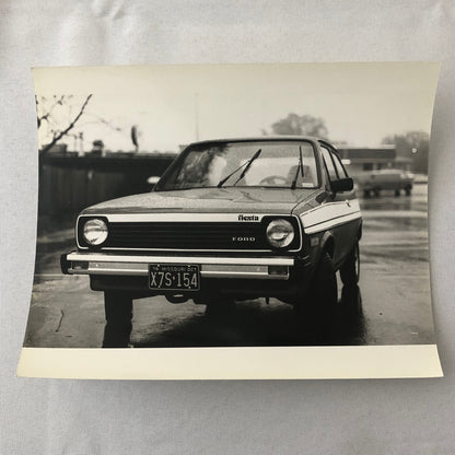 Vintage Ford Fiesta Car Photo Photograph Lot 6x