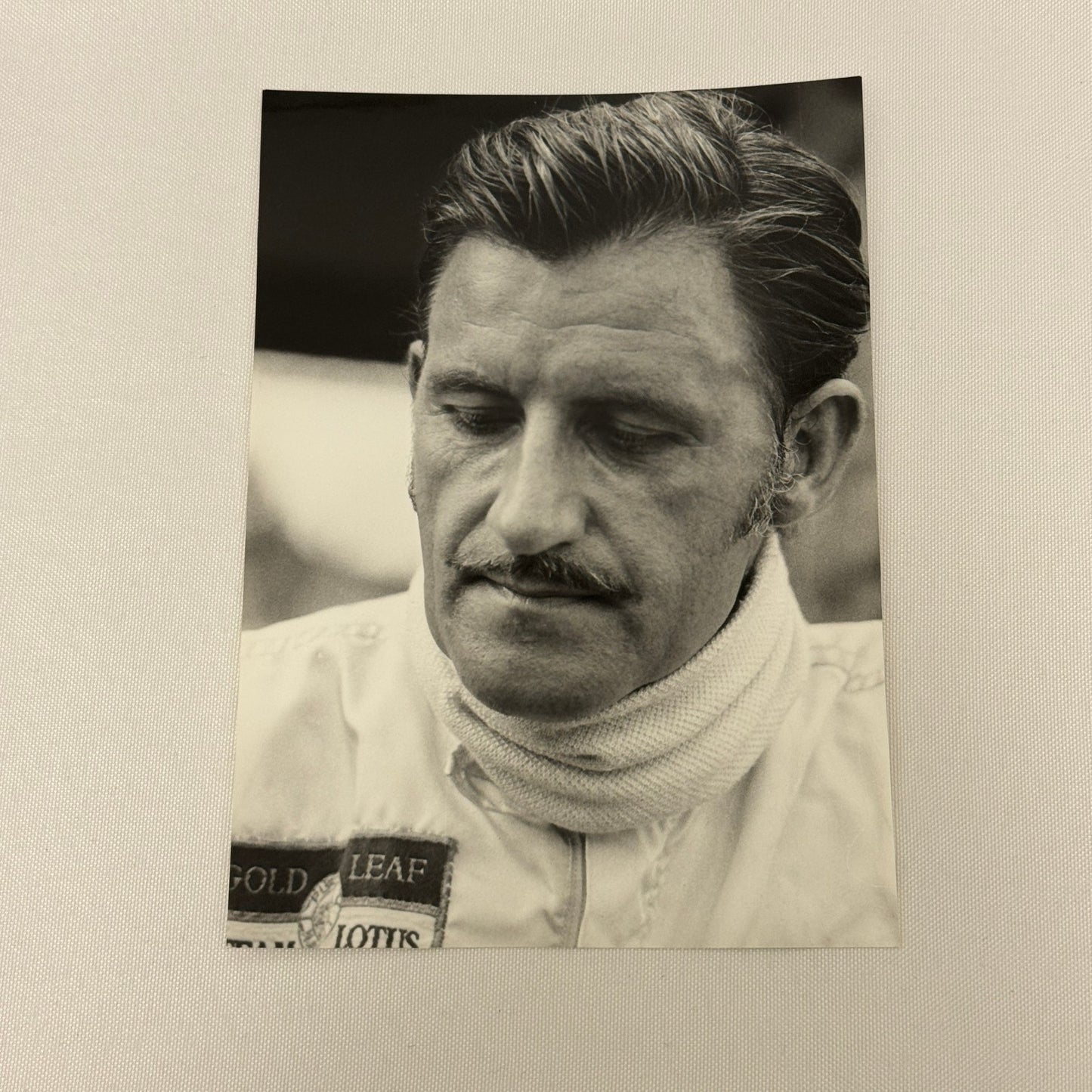 Vintage Racing Photo Graham Hill 1969 German Grand Prix Motorsport Photograph