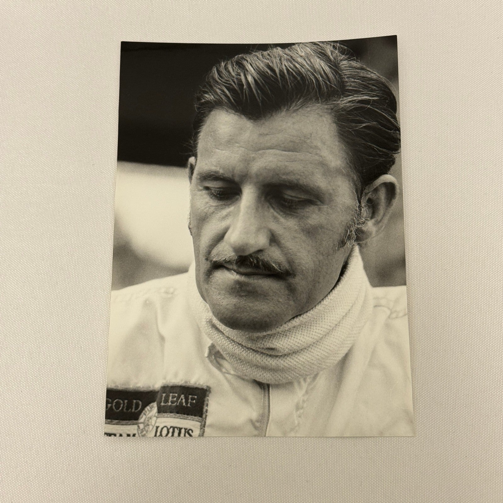 Vintage Racing Photo Graham Hill 1969 German Grand Prix Motorsport Photograph