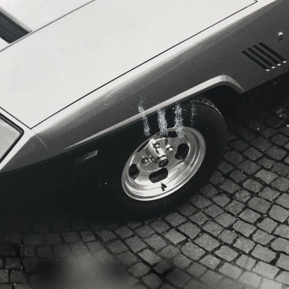 Ford Ghia Design Lucano Prototype Concept Car Press Photo Photograph