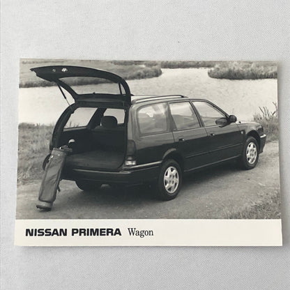 Nissan Primera Station Wagon Factory Press Photo Photograph Print Lot of 3