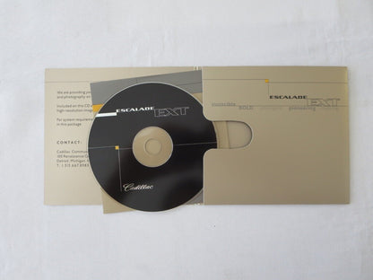 2002 Cadillac Escalade EXT Truck Press Kit Brochure Catalog 