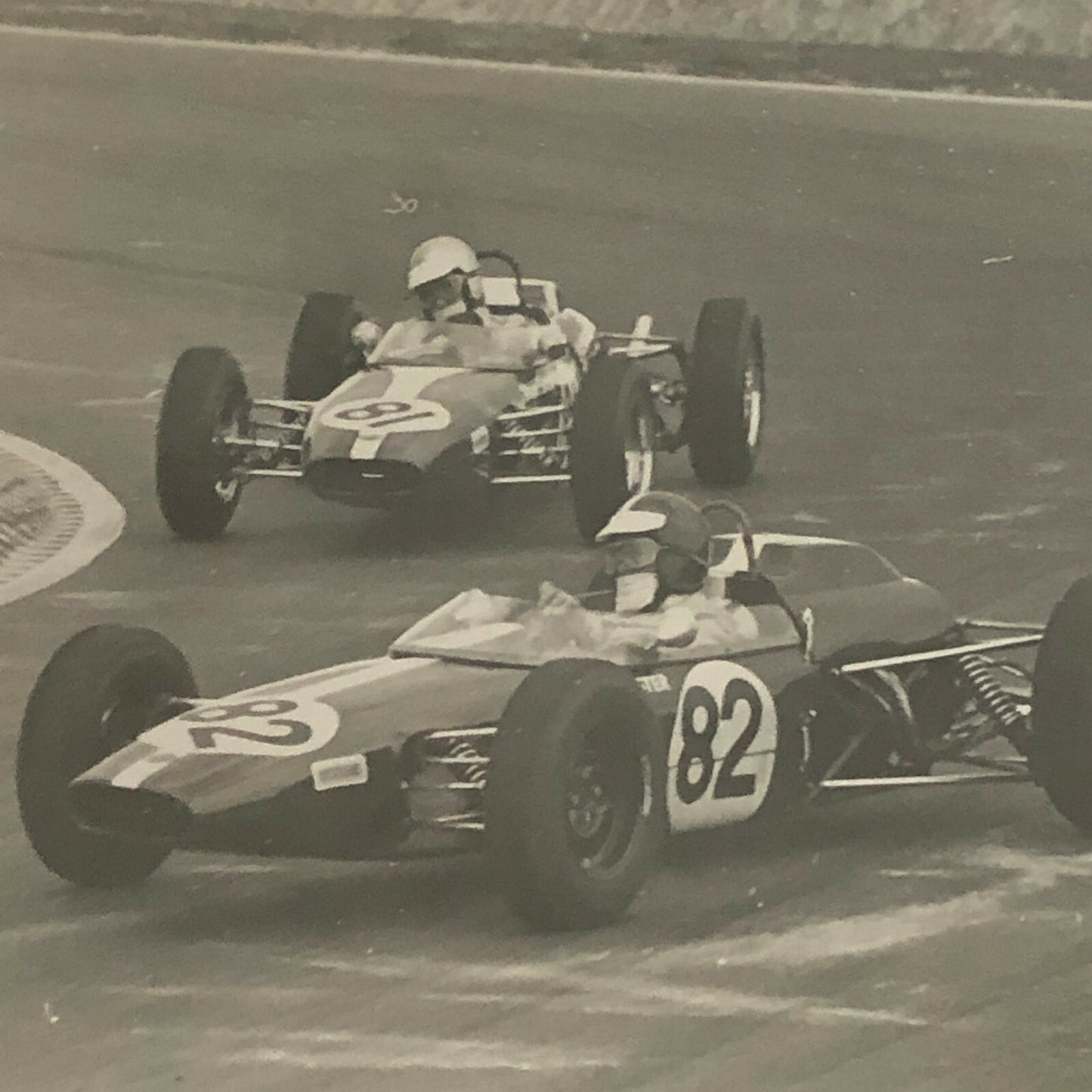 Vintage Grand Prix Racing Car Photo Photograph Print 