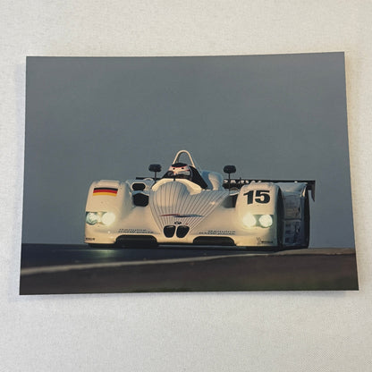 1999 BMW V12 LMR LeMans Racing Press Kit Brochure Photos GERMAN Jenny Holzer Art