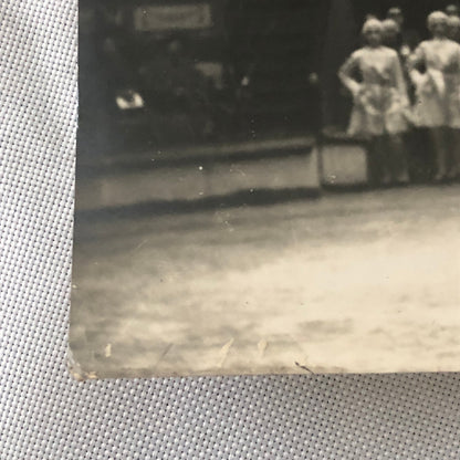 Circus Performer Bicycle Bike Balancing Act Photo Photograph Lot of 2 Vintage