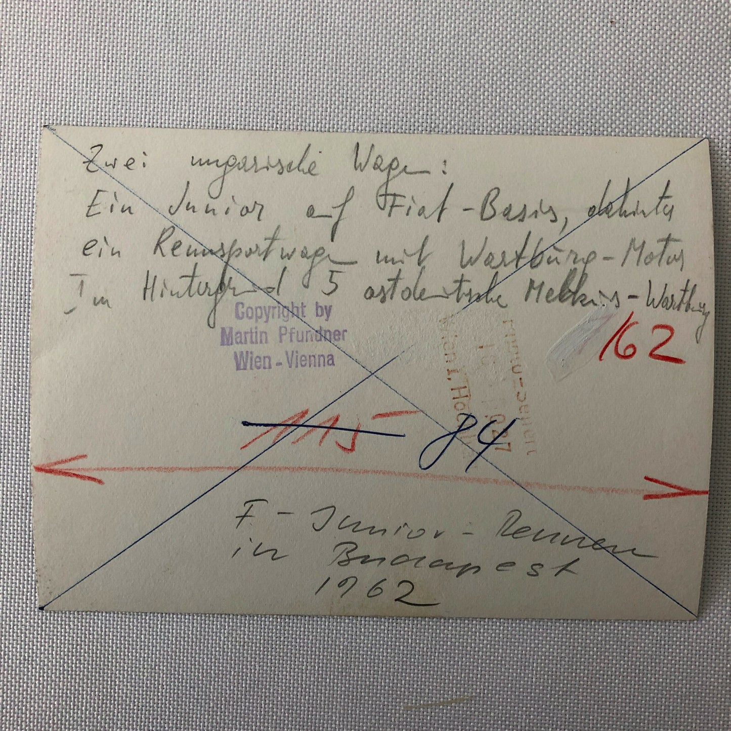 1962 Formula Junior Racing Car Photo Photograph 