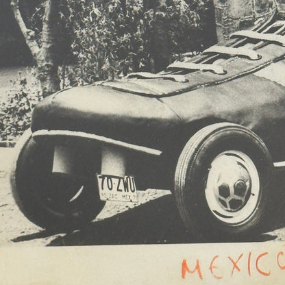 Vintage Custom Volkswagen Beetle Soccer Football Cleat Shoe Car Photo Photograph