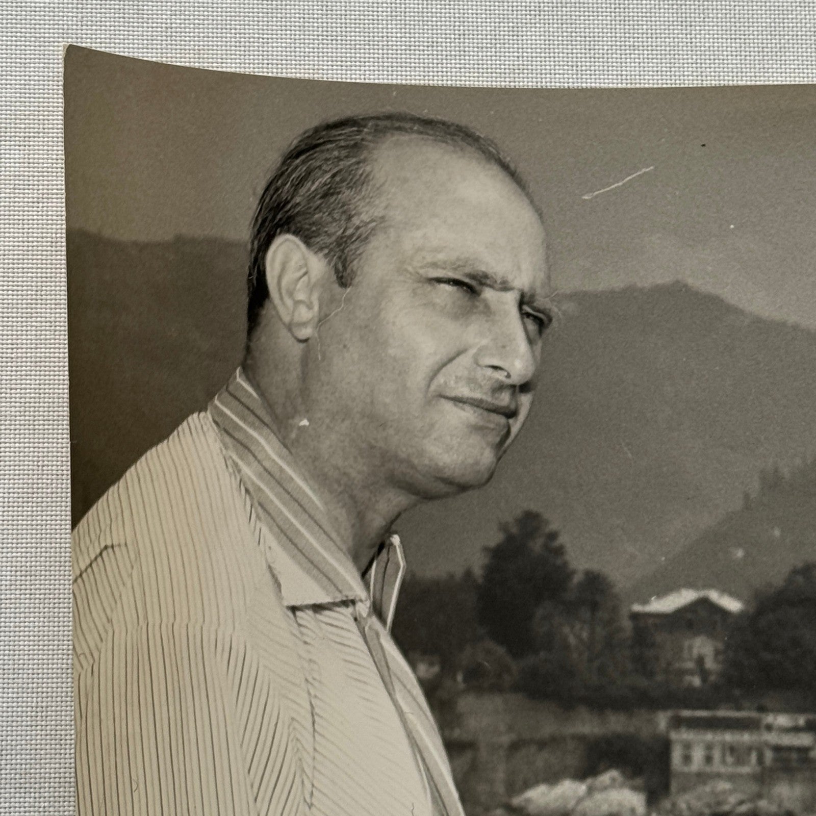 Juan Manuel Fangio Retirement Vacation Holiday Italian Press Photo F1 Racing
