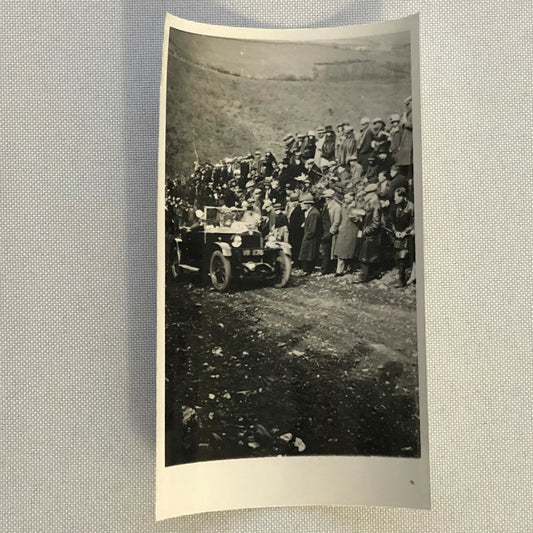 Vintage Fiat Racing Car Photo Photograph Print 