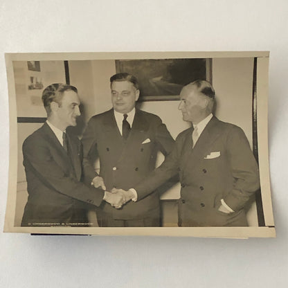 Press Photo Photograph Sir Malcolm Campbell Land Speed Record Daytona Beach FL