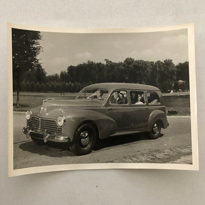 Vintage Peugeot 203 L Limousine Familiale Photo Photograph Print Peugeot 203L 