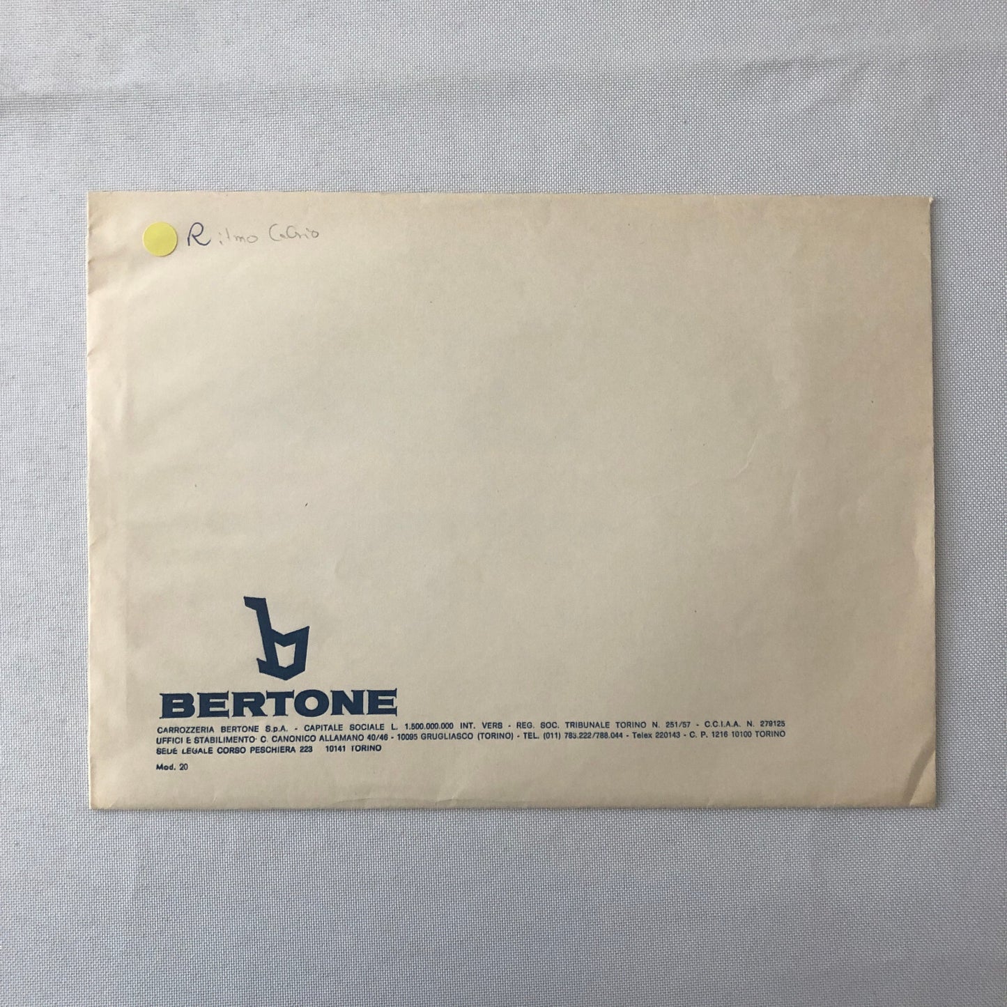 Fiat Bertone Ritmo Press Kit Cabriolet Convertible Photographs Brochure