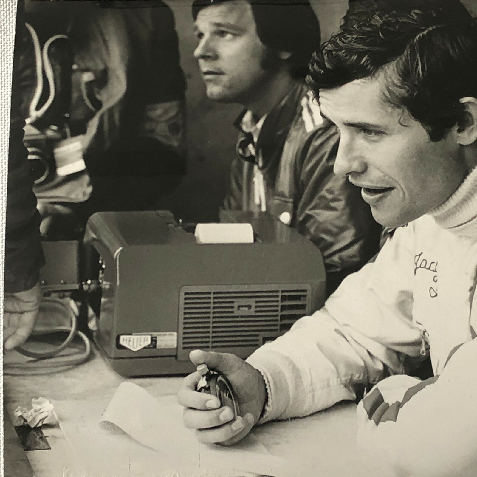 Vintage Racing Photo Photograph Jacky Ickx Driver 
