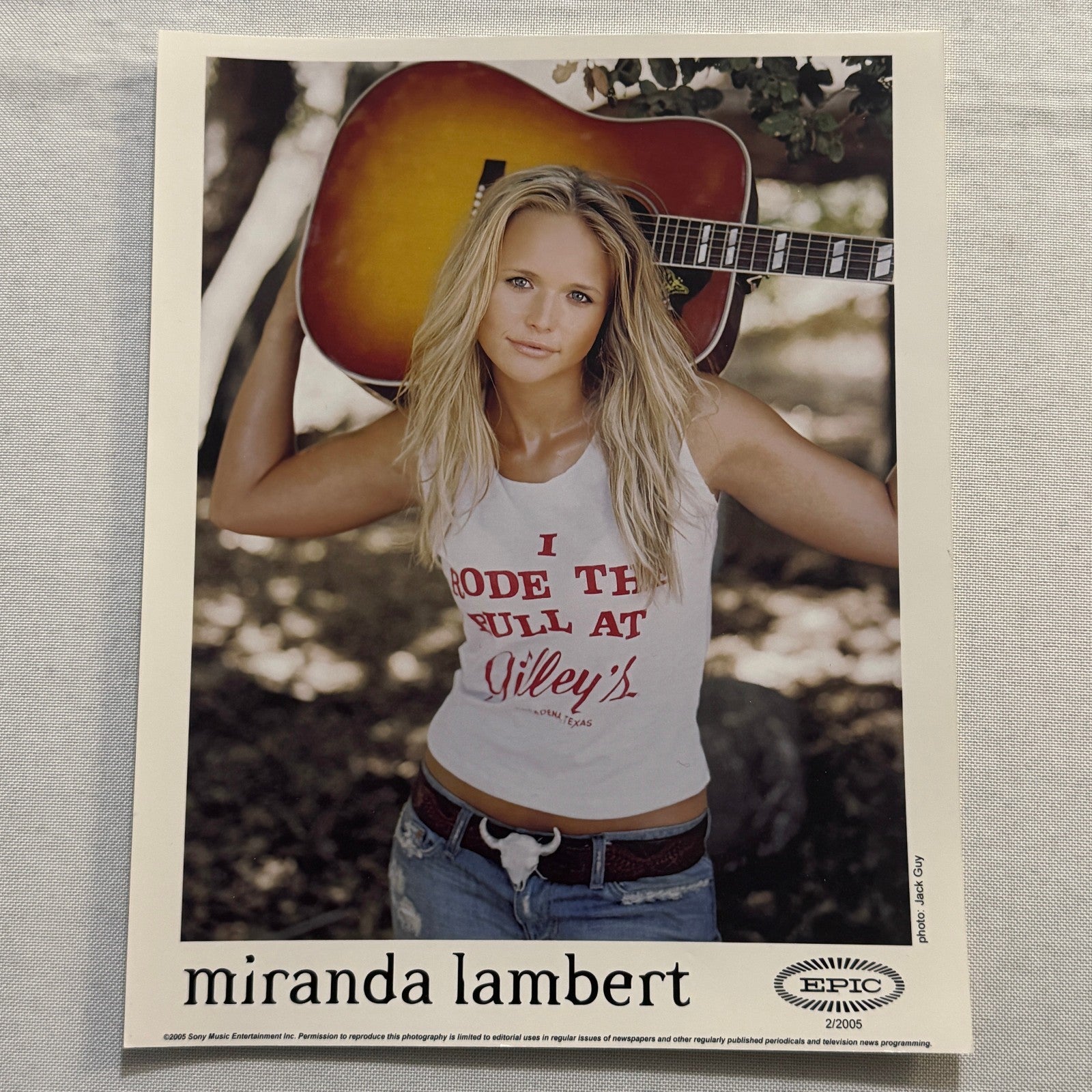 Miranda Lambert Music Publicity Press Photo Photograph Country