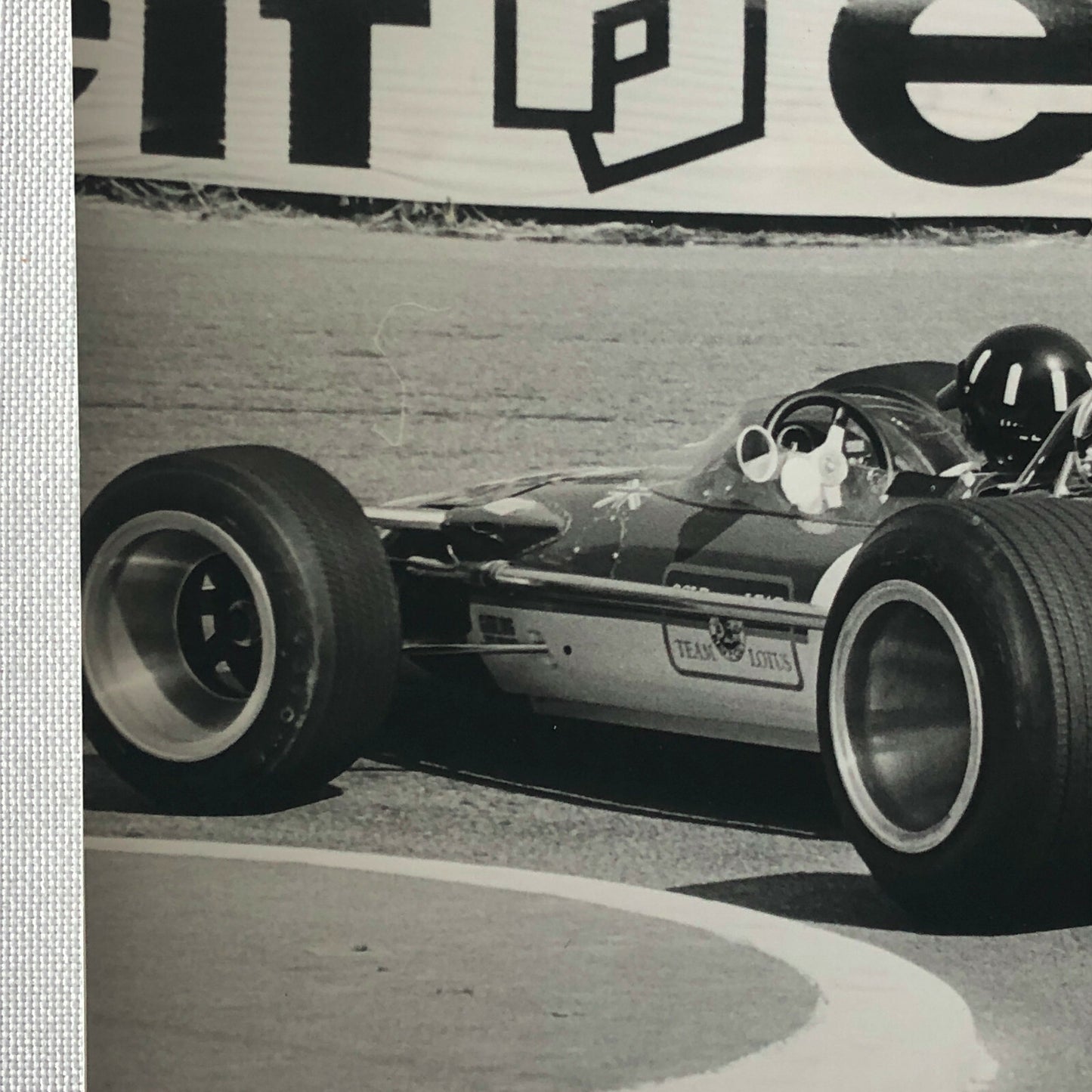 Vintage 1968 Grand Prix Racing Car Photo Photograph Jos Reinhard 
