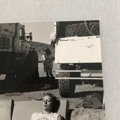 1980 Transafrica Rally Rallye Photo Photograph DPPI Truck Participants Resting